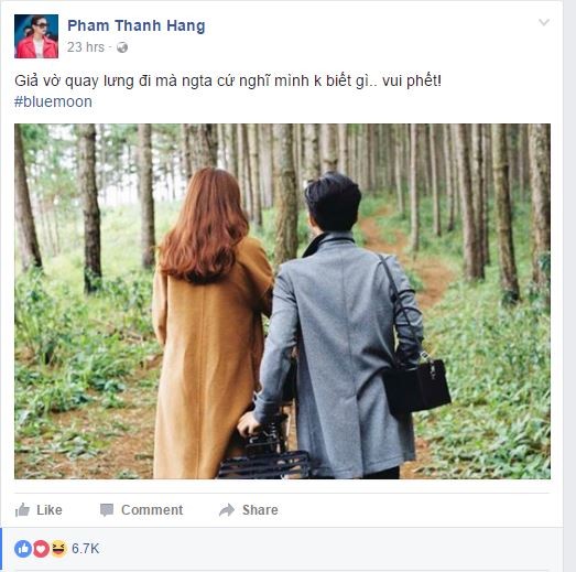 Thanh Hang phan ung truoc tin ngoi ghe nong cung Ha Ho-Hinh-3